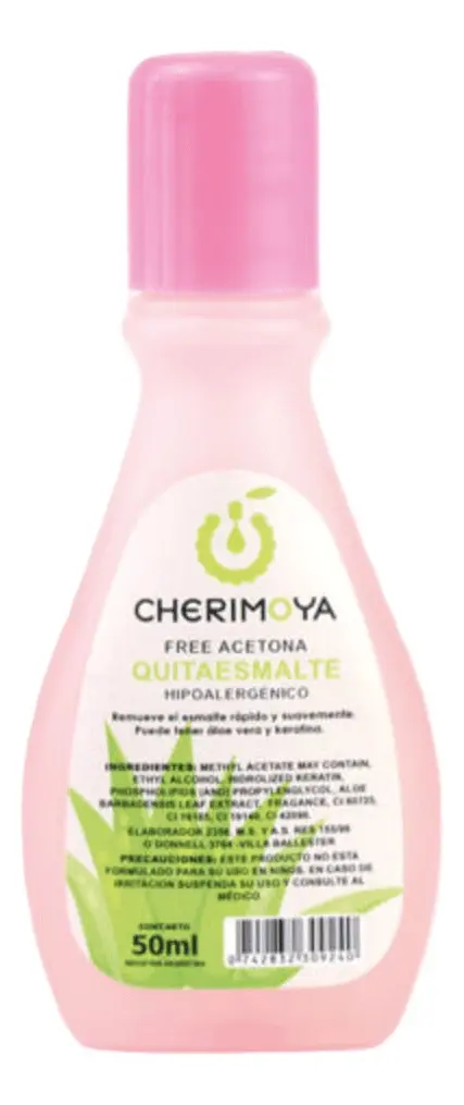 Quitaesmaltes Goldrose 50ml Cherimoya